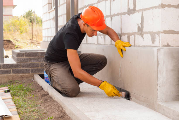 Crawl space vapor barrier installation in Oakville, IN